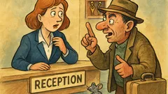 Виц: Вуте в хотел иска Том и Джери