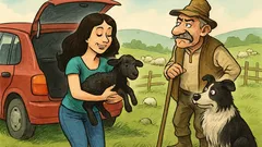 Виц: Блондинка става брюнетка и брои овце