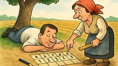 Виц: Вуте вика: Пено, донеси линия!