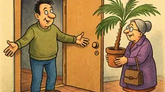 Виц: Тъщата звъни на вратата…