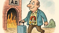 Виц: Пратили го по дяволите, а той...