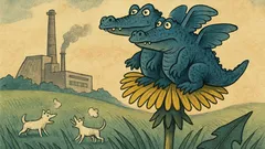 Виц: Някъде край Чернобил... пролетта пукна