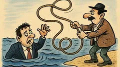 Виц: Кой край на въжето към депутат?