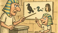 Виц: Училище в Древен Египет