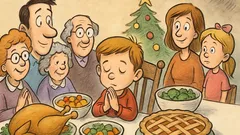 Виц: Едно четиригодишно момченце се моли