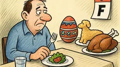 Виц: Всеки път щом ям здравословно...