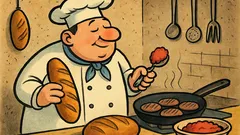 Виц: Само с хляб не става!