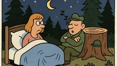 Виц: Кога една жена мирише на гора?