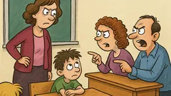 Виц: Иванчо, защо си без домашно?!