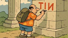 Виц: Тук бяха български туристи...