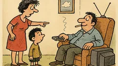 Виц: Майка към детето: Иди оттатък, виж...