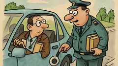 Виц: Катаджия спира кола и пита…