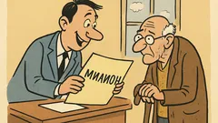 Виц: Спечелихте милион… по лев годишно!