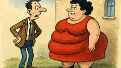 Виц: Нали каза, че си със стройна фигура?