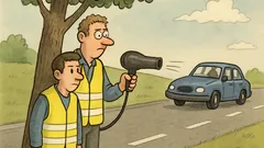 Виц: физици мерят скорост със сешоар