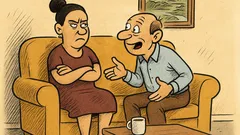 Виц: Никога не прекъсвай жена, когато...