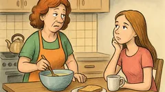 Виц: Майка и дъщеря в кухнята