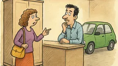 Виц: Клиентка в мебелен магазин пита