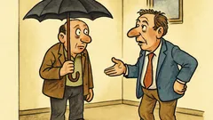 Виц: За какво ви е този чадър?