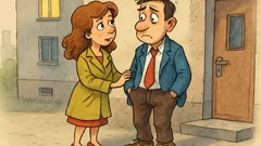 Виц: Иванчо изпраща Марийка след среща