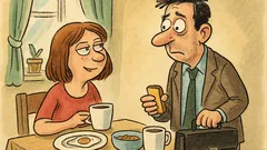 Виц: На закуска жена пита за днес