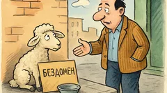 Виц: Търся да осиновя бездомно агне...