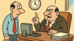 Виц: Шефът обяснява фирмените „закони“