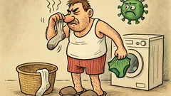 Виц: Народ, който си помирисва чорапите…