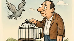 Виц: Ако обичаш някого, пусни го...