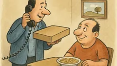 Виц: Гоше, ще поръчам пица за обяд...