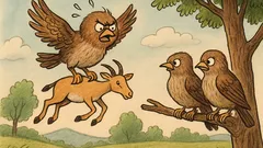 Виц: Лети врабец и носи антилопа