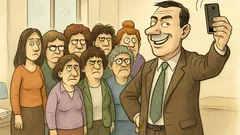 Виц: Шефът към секретарката — селфи за жена