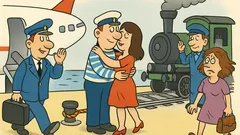 Виц: Добре му е на летеца!