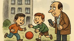 Виц: Днес видях две деца пред блока