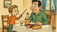 Виц: Дете пита тате за магическа пръчка