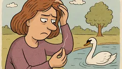 Виц: Днес намерих бял косъм в косата