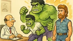 Виц: Когато Хълк се ядоса…