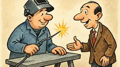 Виц: Стои си един заварчик...