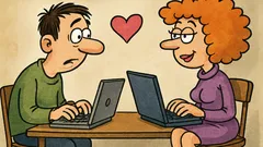 Виц: Запознанства в чата — имаш ли деца?
