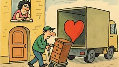 Виц: Любовта не умира, само сменя адрес