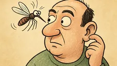 Виц: Идва комар до ухото ми...