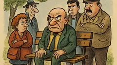 Виц: Защо се държиш лошо с всички?