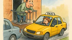 Виц: Поръчали сте такси, шофирано от жена...