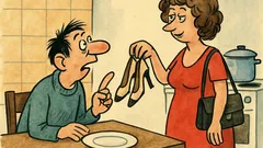 Виц: Скъпа, ходи ли на пазар?