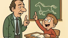 Виц: Учителят пита Иванчо в час