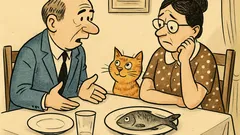 Виц: Дъщеря ми отказва да яде риба...