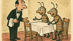 Виц: Два дървояда влизат в ресторант...