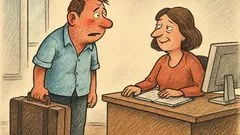 Виц: Беше ли на почивка?