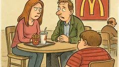 Виц: Къде да скъсаш връзка в McDonald's?