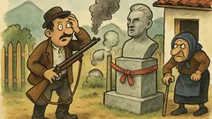 Виц: Звъни телефонът на кмета в планината